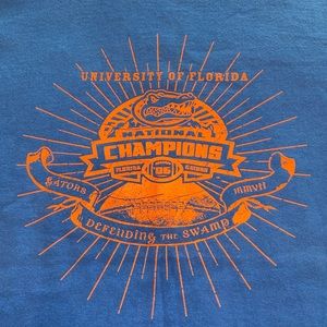 2007 Florida Gators Football Defending the Swamp Shirt